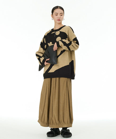 Abstract Pattern Sweater